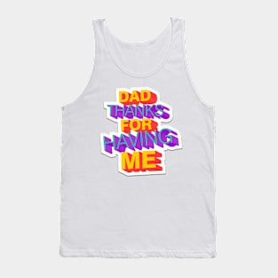 father's day Tank Top